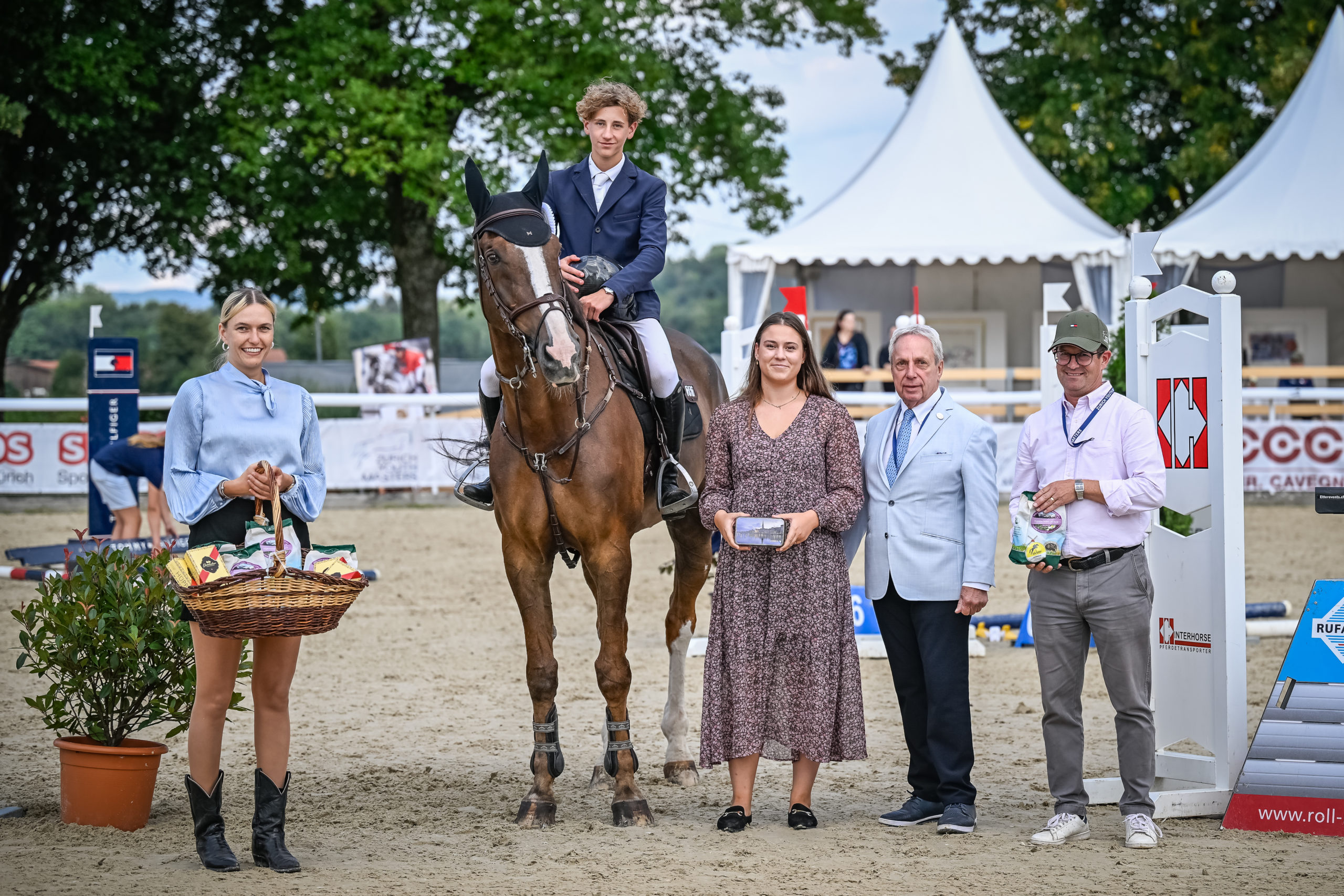 Ethan Meijer sur le podium